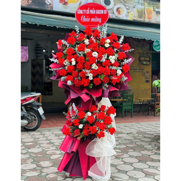 Hoa khai trương