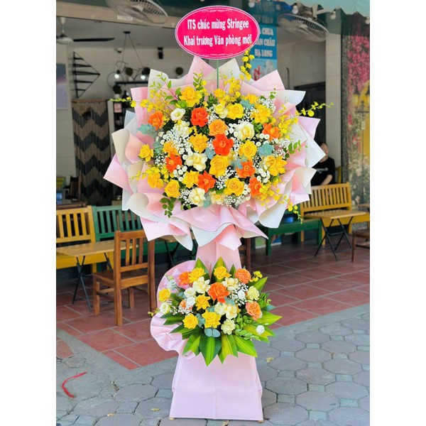 Hoa khai trương