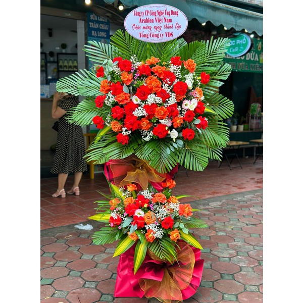 Hoa khai trương