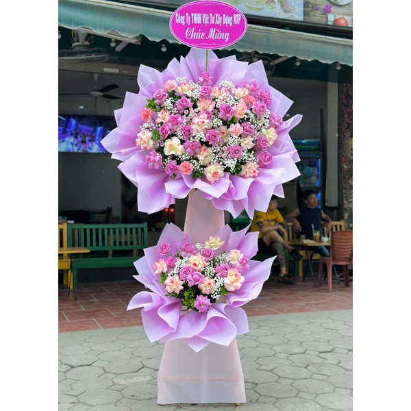 Hoa khai trương