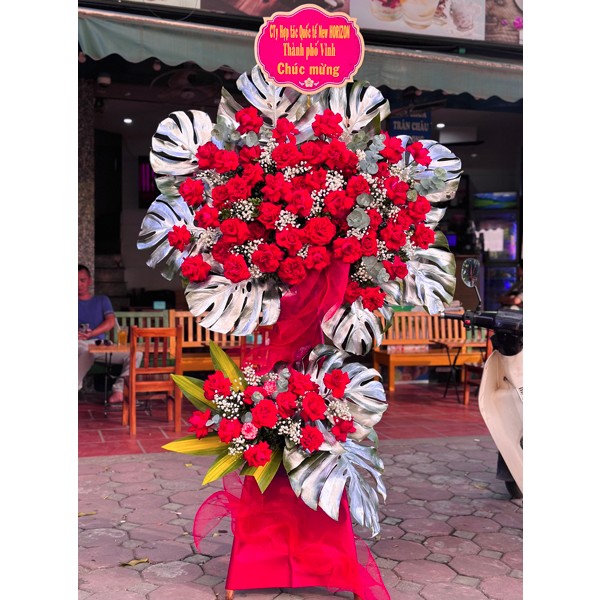 Hoa khai trương