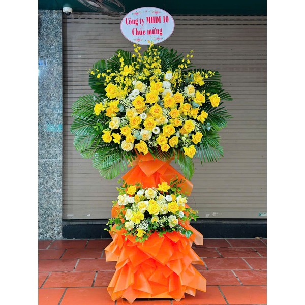 Hoa khai trương