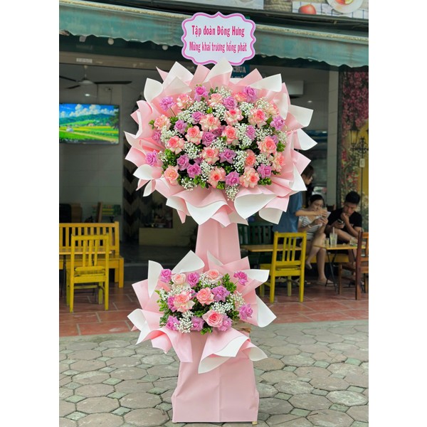 Hoa khai trương